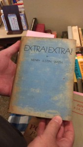 Extra! Extra! by Henry Justin Smith