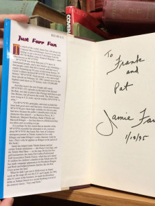 To Frank & Pat Jamie Farr 1/12/95